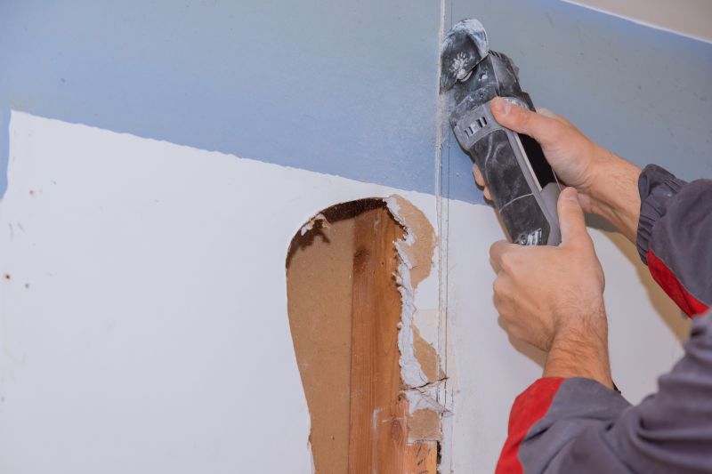 Peeled Drywall Repair