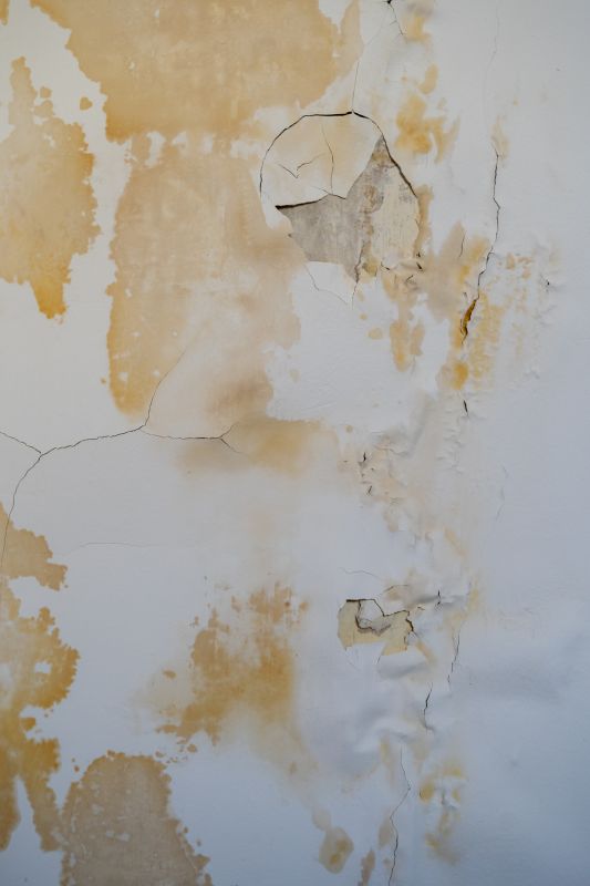Peeled Drywall Repair