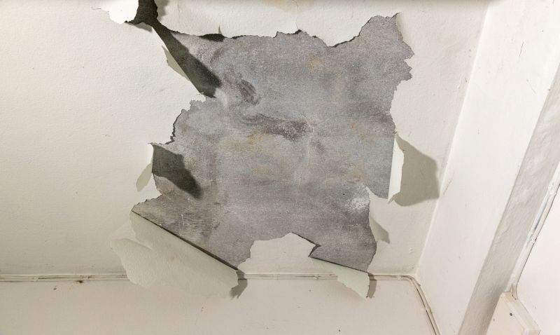 Peeled Drywall Repair