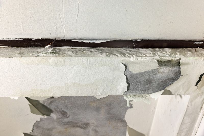 Peeled Drywall Repair