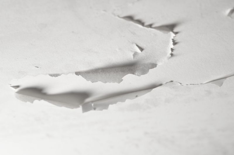 Peeled Drywall Repair