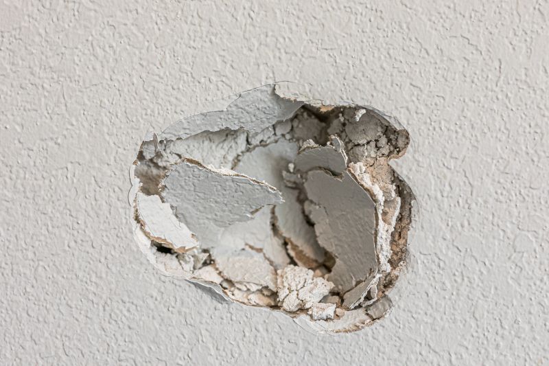 Drywall Peeling Close-up